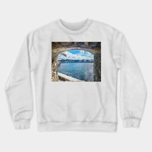 Rif Fort View To Queen Emma Bridge Crewneck Sweatshirt